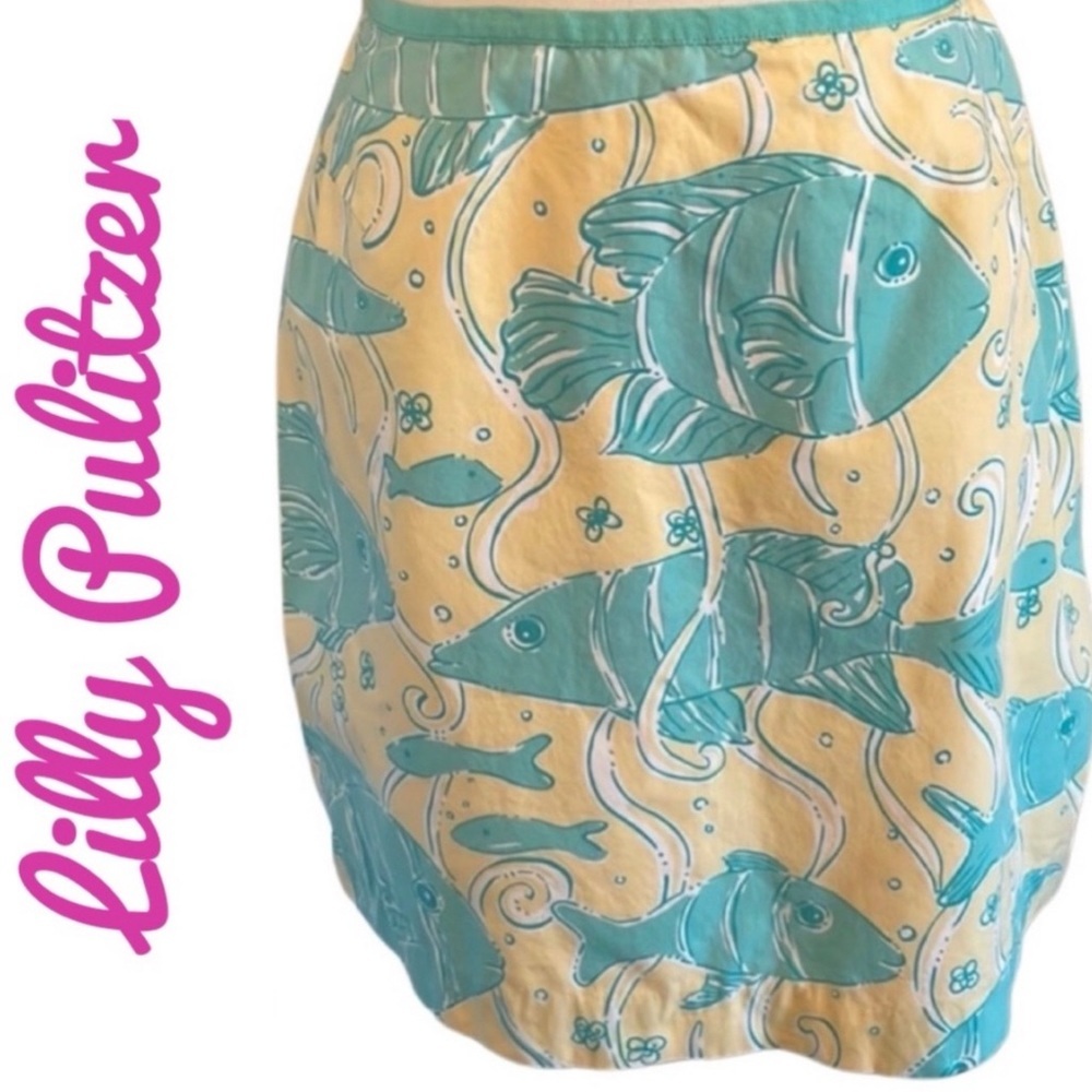 Lilly Pulitzer South Ocean Blvd Skirt Size 6